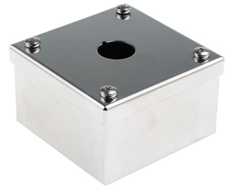 push button enclosure metal|22mm push button hole size.